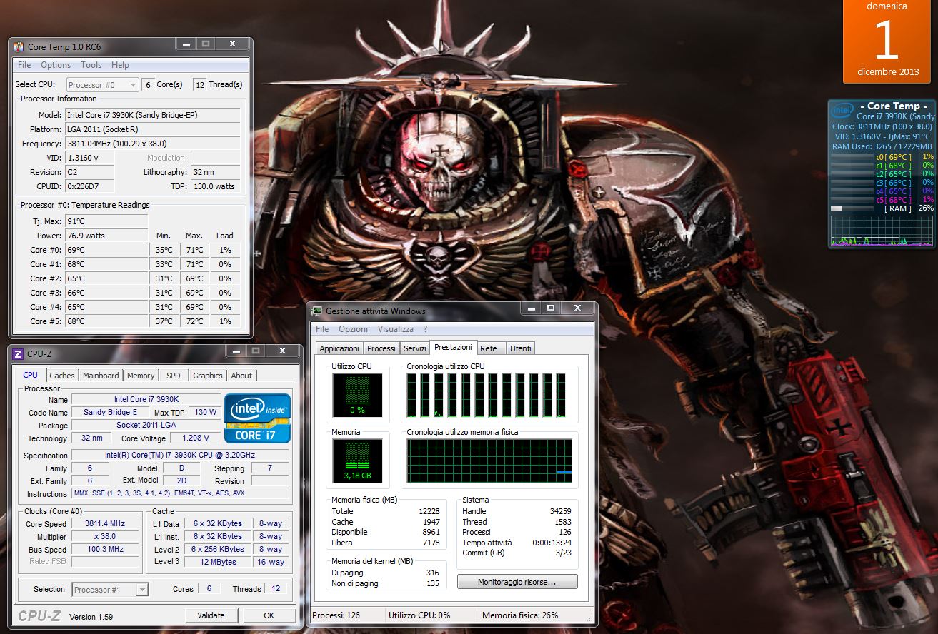 LUCIFER IDLE 3.8GHz 19gradi