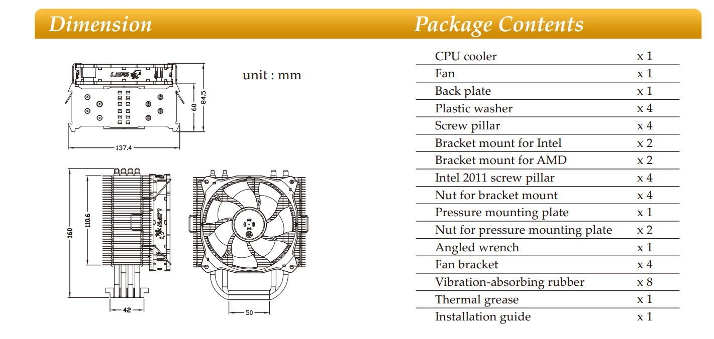 BUNDLE E DIMENSIONS